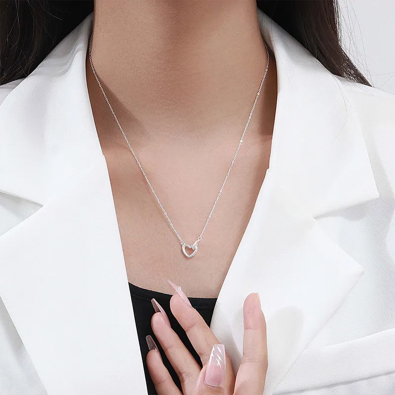 Danfu 999 Fine Silver Necklaces Women's-2