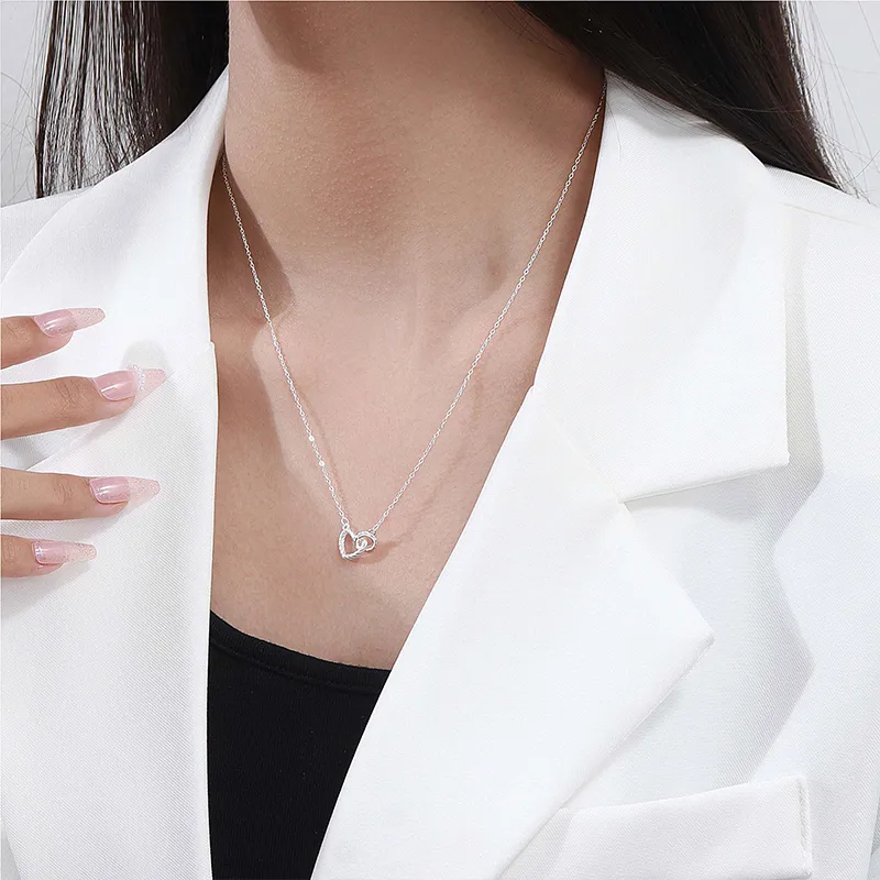 Danfu 999 Fine Silver Necklaces Women's-1