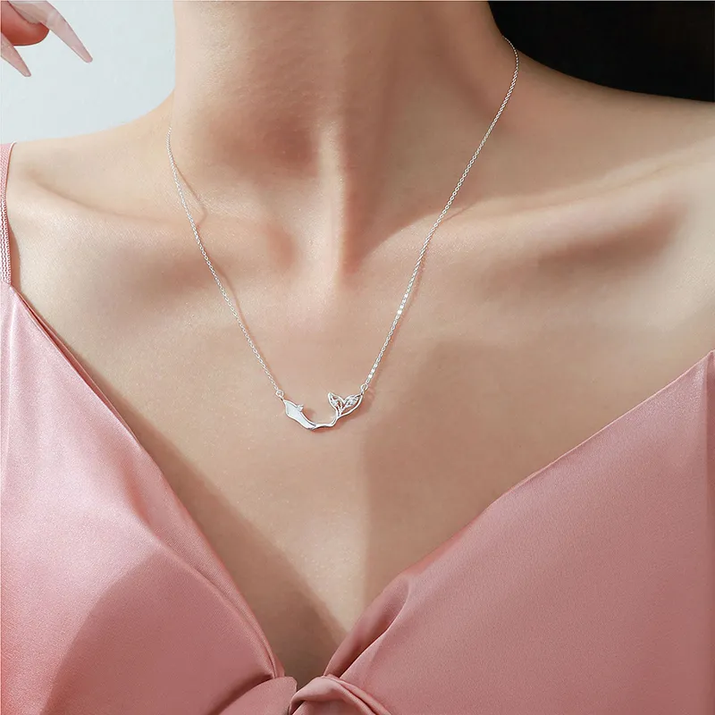 Danfu 999 Fine Silver Necklaces Unisex-3