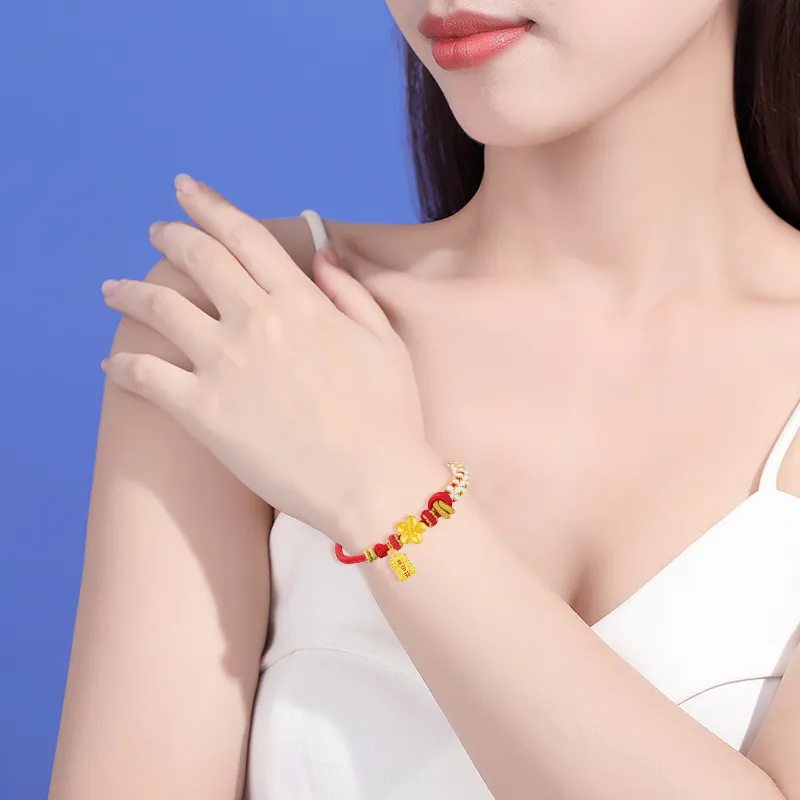 Danfu Gold Bracelet Unisex-3