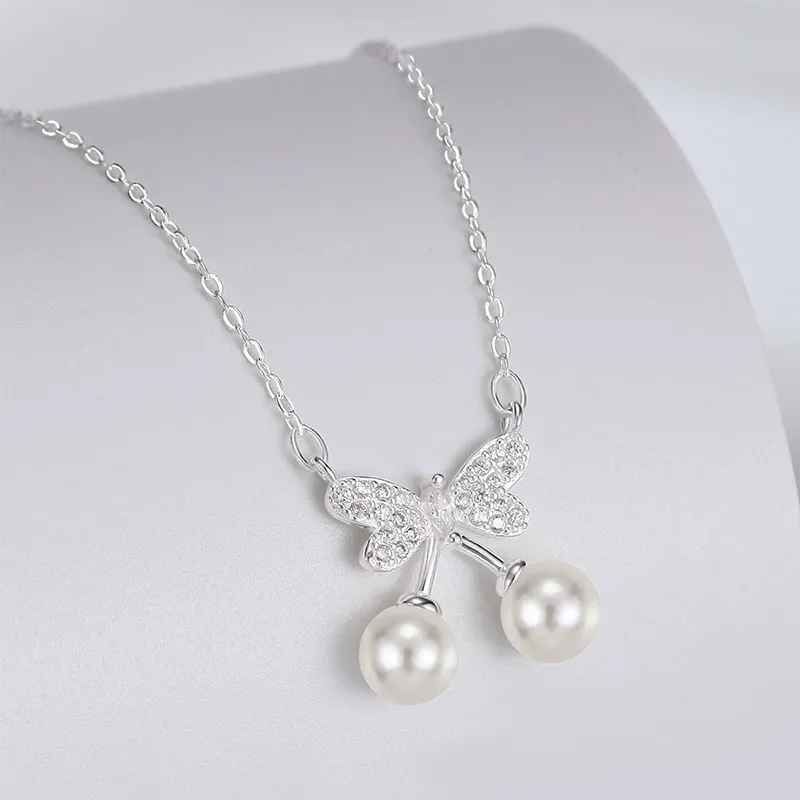 Danfu 999 Fine Silver Necklaces Women's-1