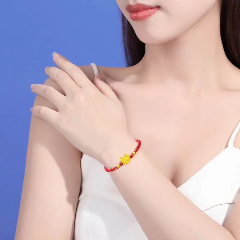 Danfu Gold Bracelet Women's-3