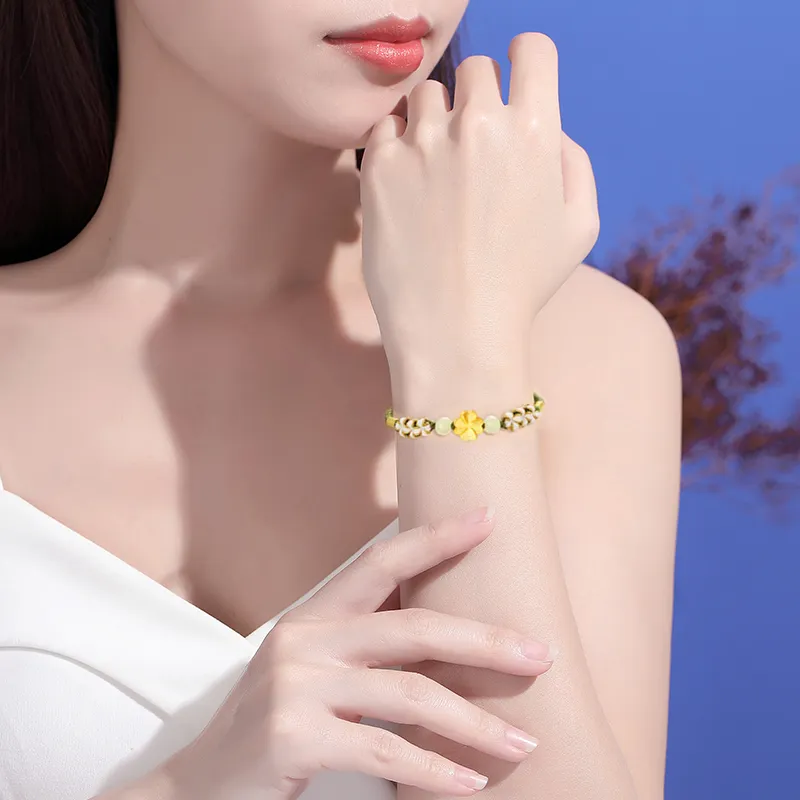 Danfu Gold Bracelet Women's-1