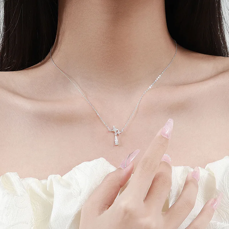 Danfu 999 Fine Silver Necklaces Women's-2