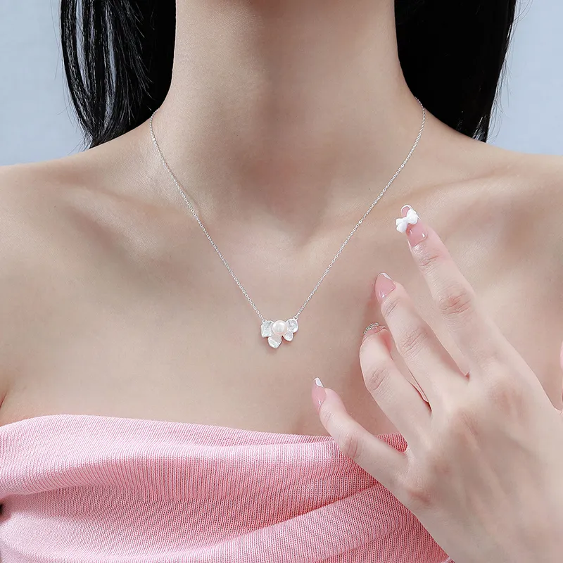 Danfu 999 Fine Silver Necklaces Women's-2