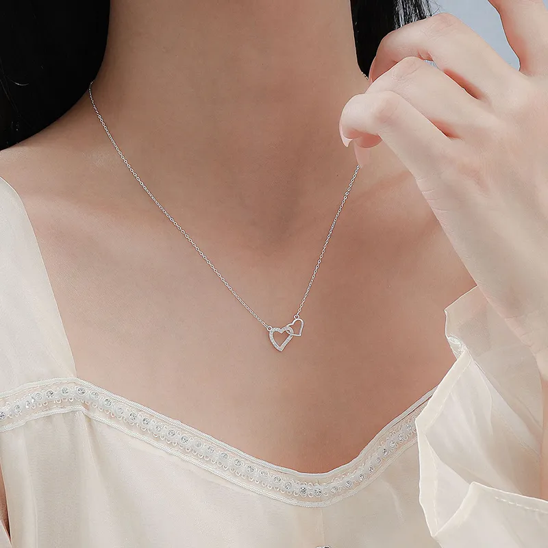 Danfu 999 Fine Silver Necklaces Women's-3
