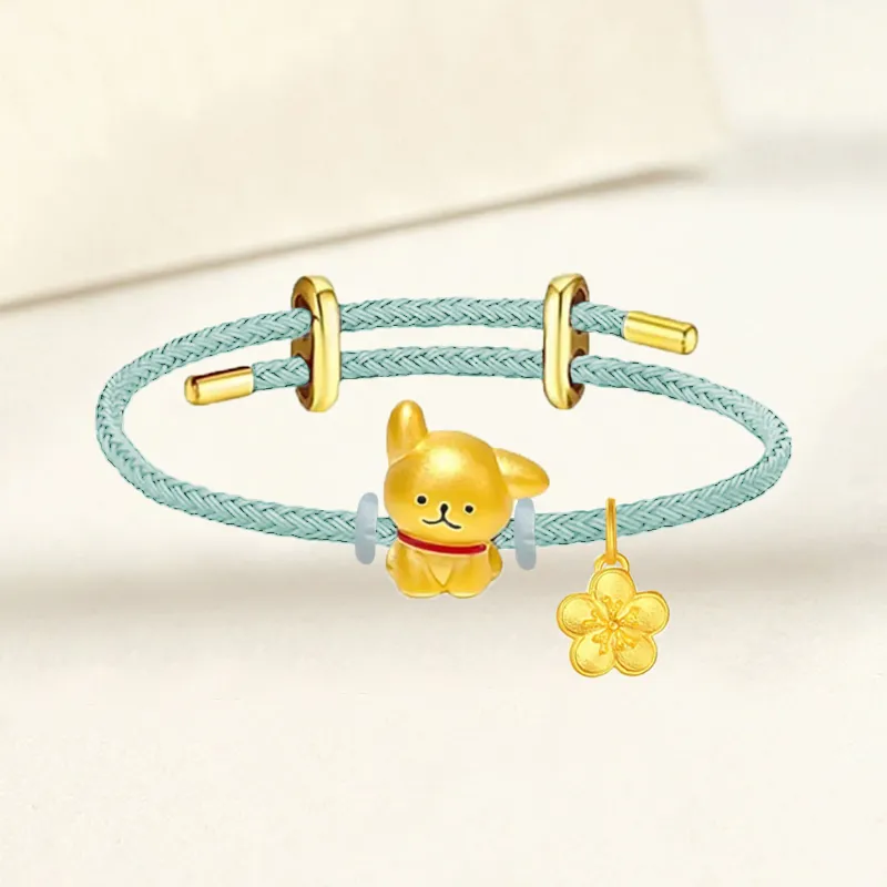 Danfu Gold Bracelet Unisex-2