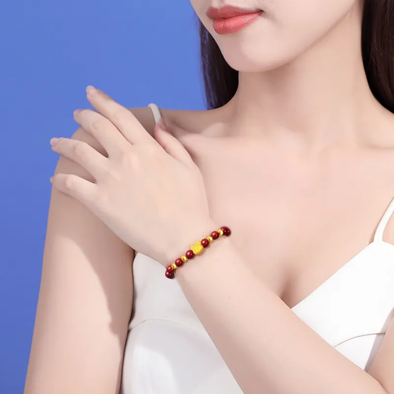 Danfu Gold Bracelet Unisex-4