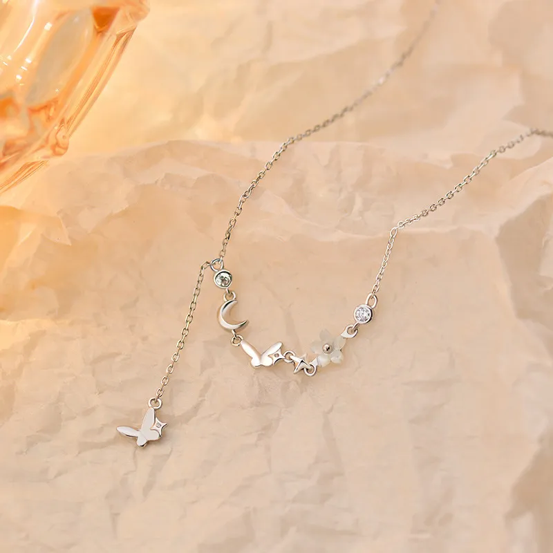 Danfu 999 Fine Silver Necklaces Women's-1