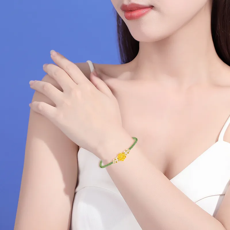 Danfu Gold Bracelet Unisex-3