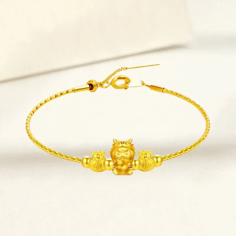 Danfu Gold Bracelet Unisex-1