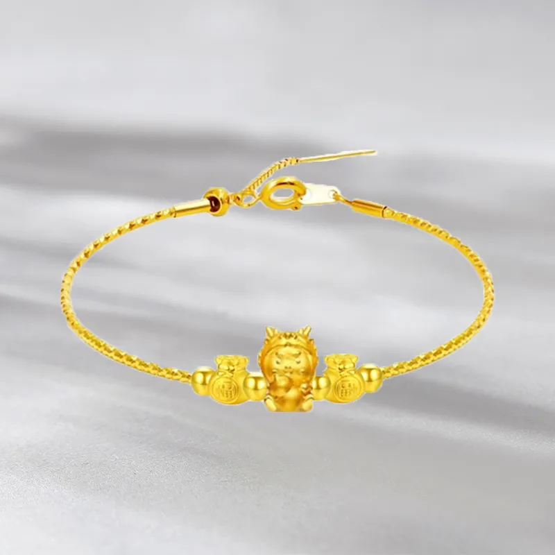 Danfu Gold Bracelet Unisex-2