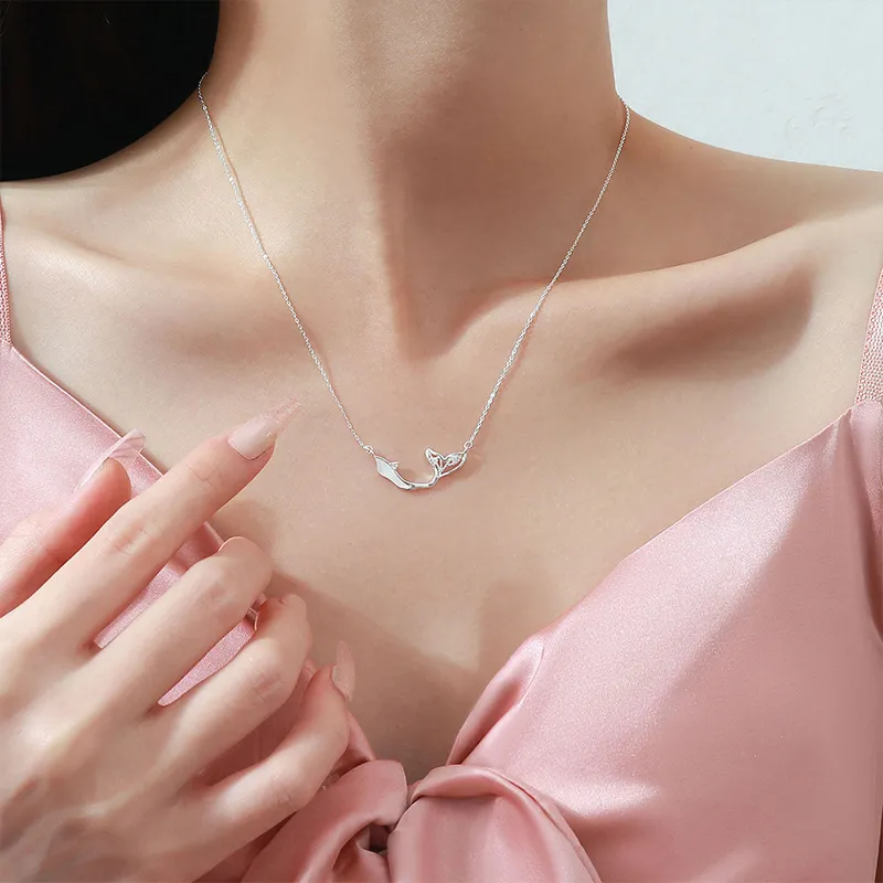 Danfu 999 Fine Silver Necklaces Unisex-2