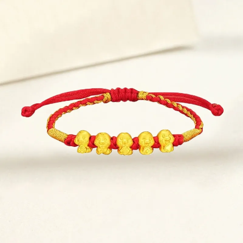 Danfu Gold Bracelet Unisex-1