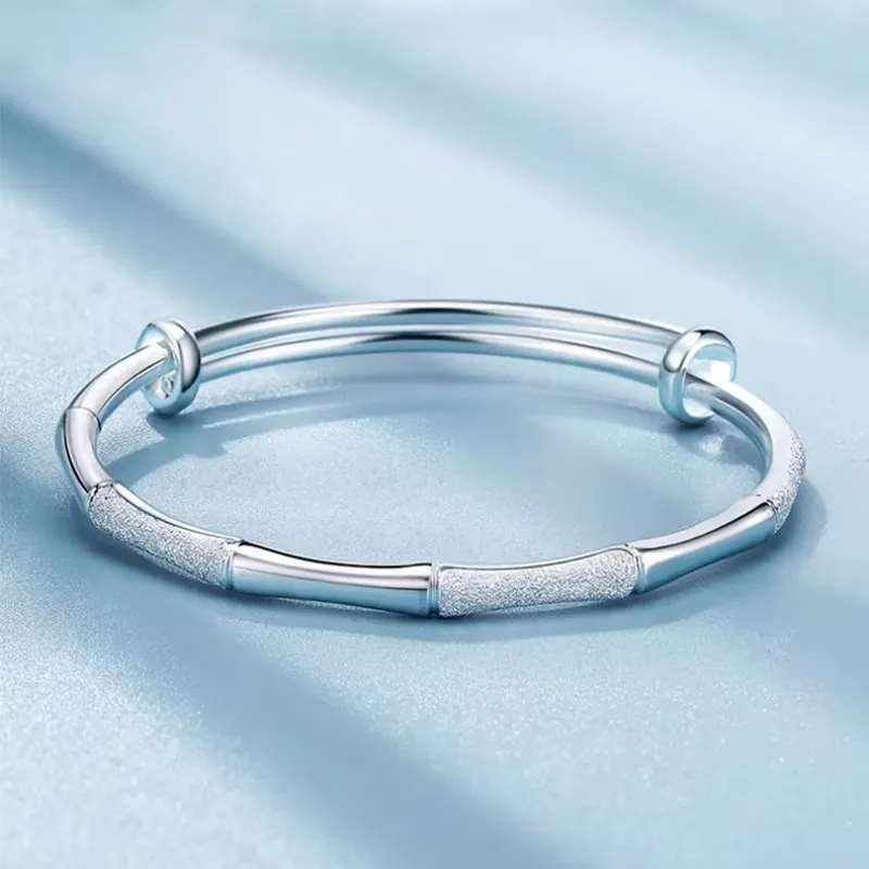 Danfu 999 Fine Silver Sterling Silver Bracelets Women's-1