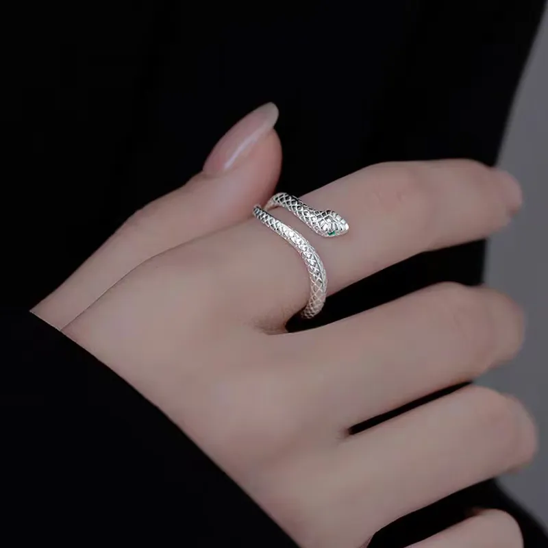 Danfu 999 Fine Silver Rings Unisex-2