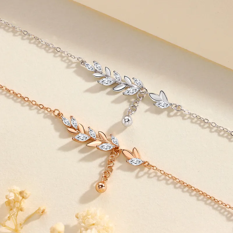 Danfu 925 Sterling Silver Bracelets Women's-4