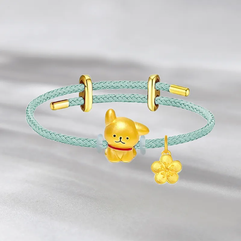 Danfu Gold Bracelet Unisex-1