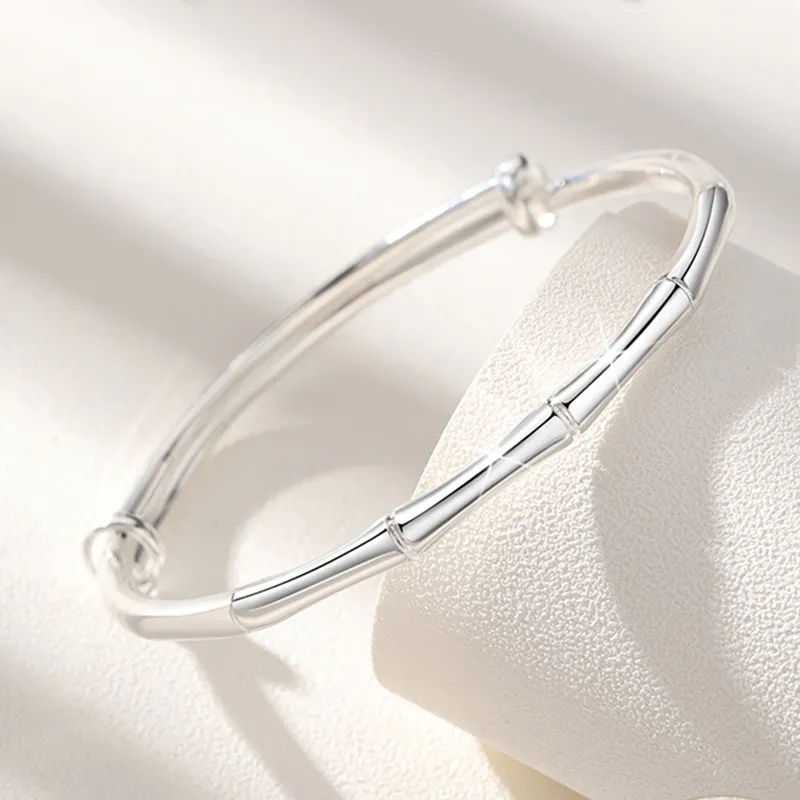 Danfu 999 Fine Silver Sterling Silver Bracelets Women's-3