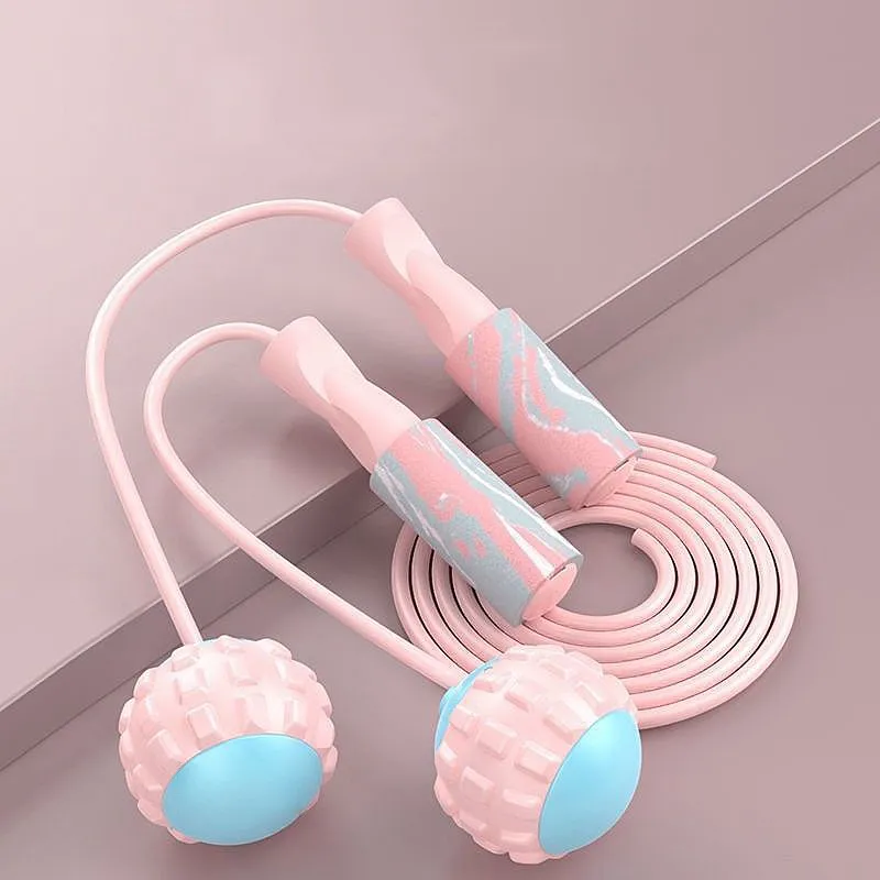 Mulan Brigade Fitness Training Non Countable Fitness Equipment Adults EVA Foam Controller, Cordless Ball Pink-2