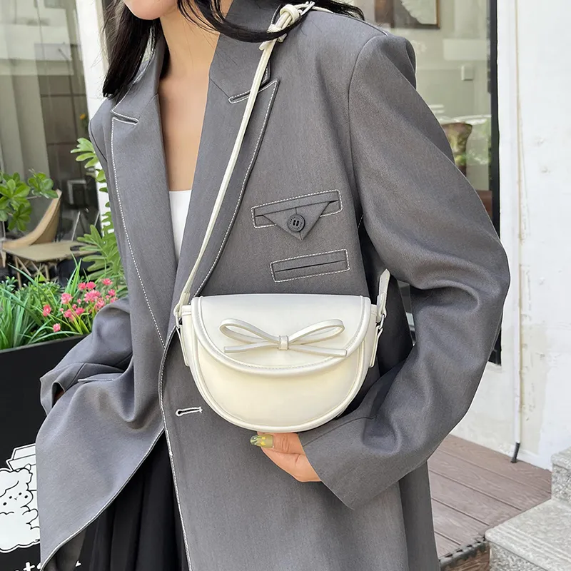KARUISHA PU Crossbody Bag Shoulder Bag Women's White/Pink/Silver/Black-1