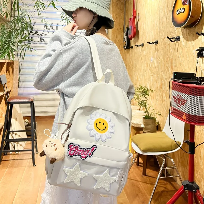 KARUISHA Composite Cloth Backpack Regular Women's Multicolor-12
