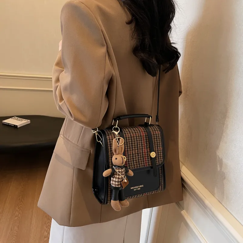 KARUISHA PU One Shoulder Crossbody Backpack Women's Multicolor-15