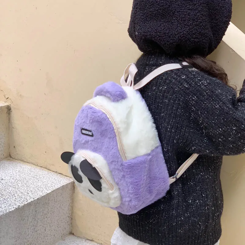 KARUISHA Plush Backpack Kids' Multicolor-3