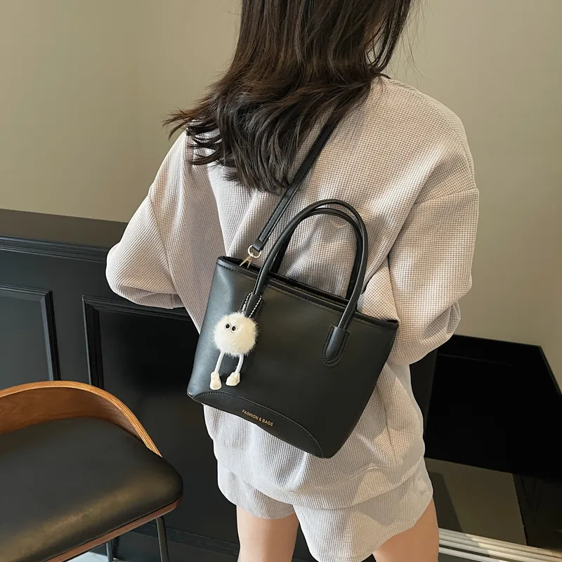 MOM'S HELPER PU Crossbody One Shoulder Handbags Regular Women's Ecru/Black/Khaki/Coffee-6