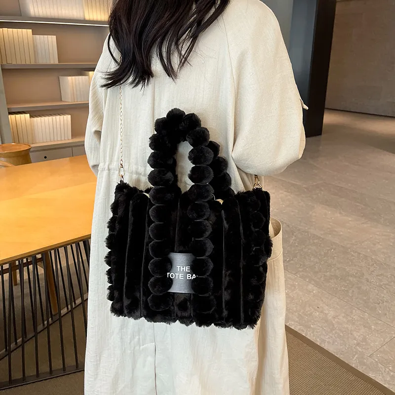 KARUISHA Plush One Shoulder Handbags Regular Women's Multicolor-22