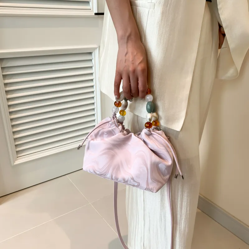 KARUISHA PU One Shoulder Handbag Women's Black/Silver/Pink/White-12
