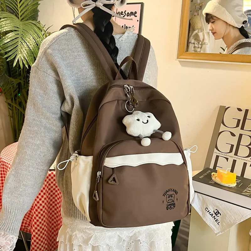 KARUISHA Composite Cloth Backpack Regular Women's Multicolor-12