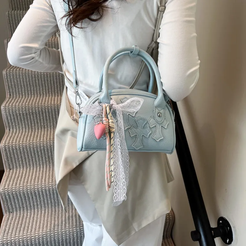 KARUISHA PU Shoulder Bag, Crossbody Bag, Handbag Women's White/Khaki/Pink/Blue/Black-15