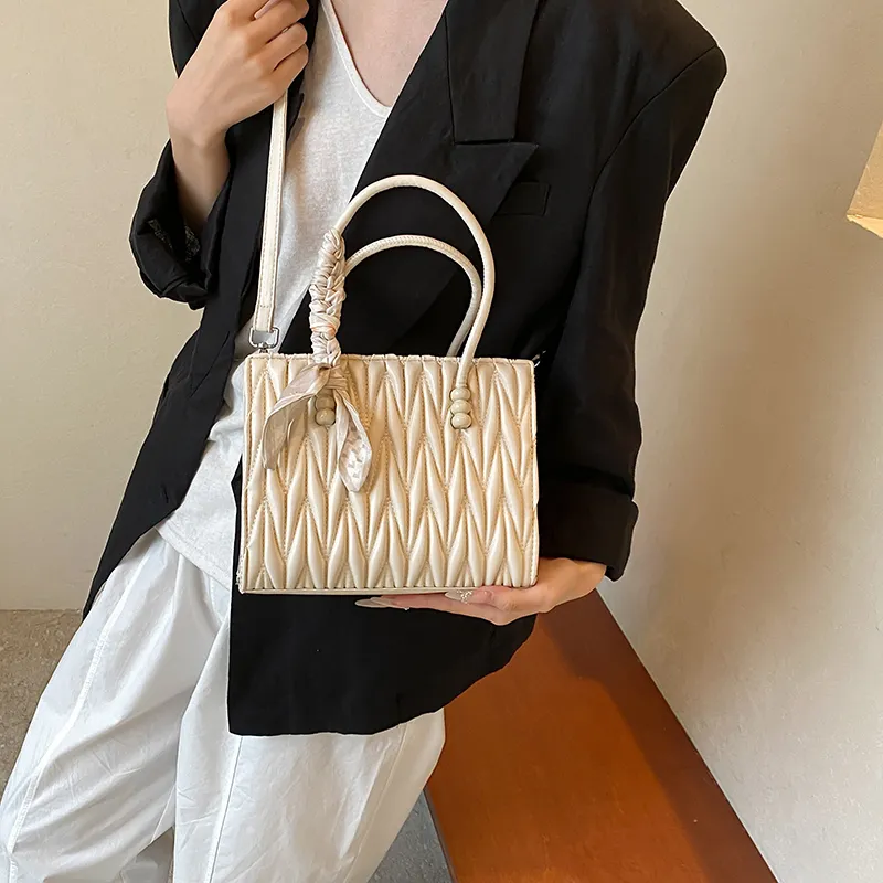 KARUISHA PU Shoulder Bag Crossbody Bag Handbag Regular Women's Pink/Khaki/Brown/Green/White/Black-24