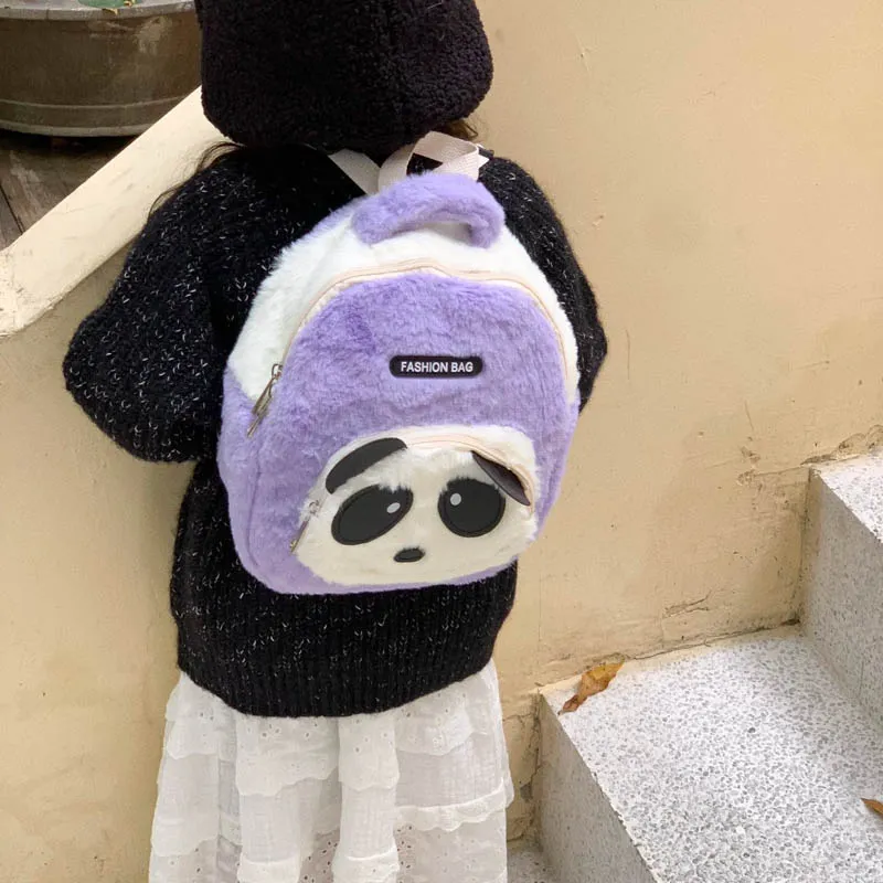 KARUISHA Plush Backpack Kids' Multicolor-1
