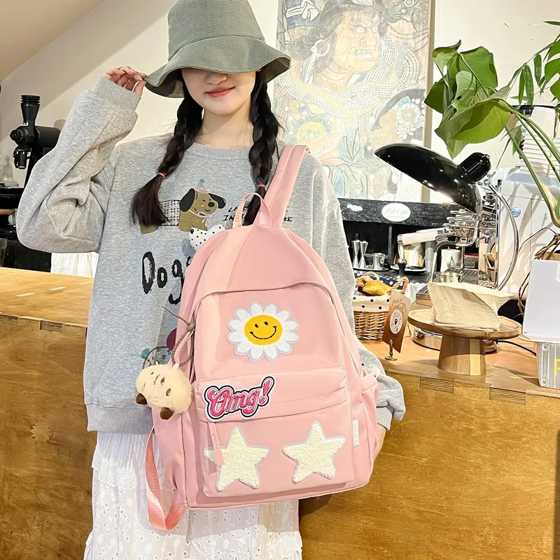 KARUISHA Composite Cloth Backpack Regular Women's Multicolor-6