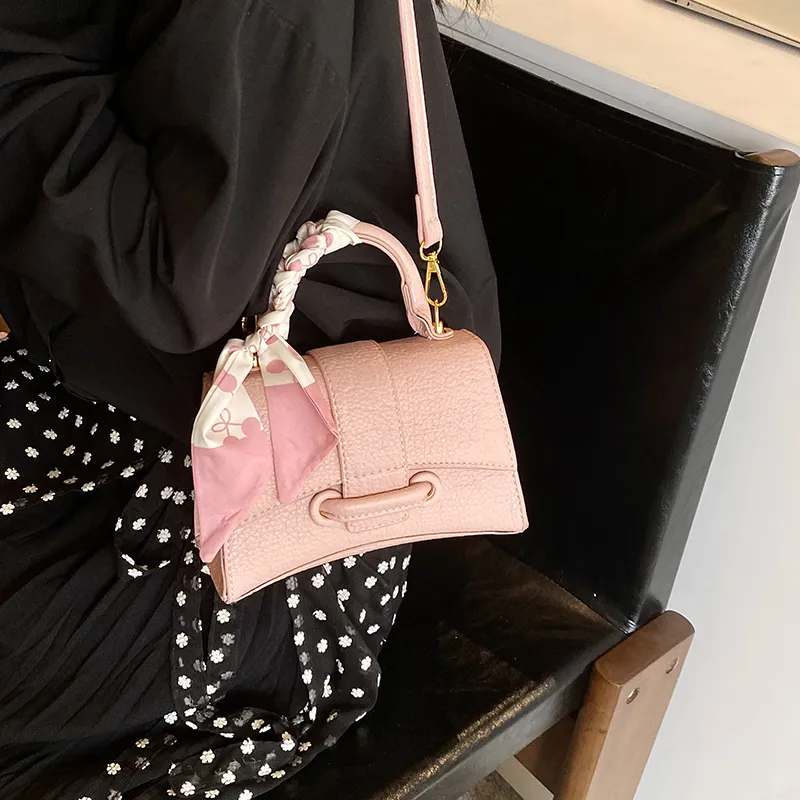 KARUISHA PU Shoulder Bag, Crossbody Bag, Handbag Women's Green/Ecru/Pink/Black-7