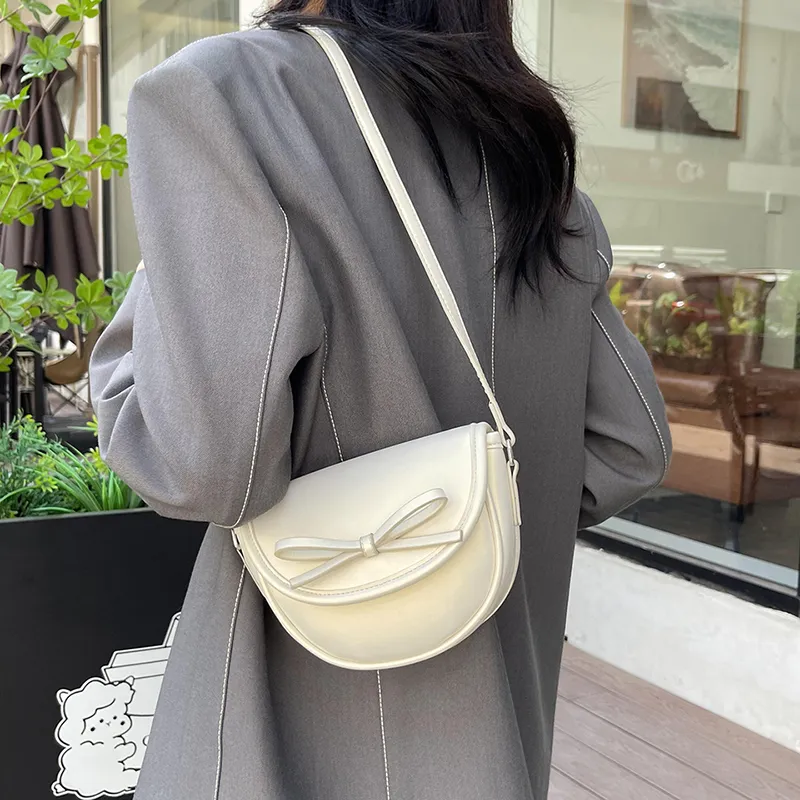 KARUISHA PU Crossbody Bag Shoulder Bag Women's White/Pink/Silver/Black-2