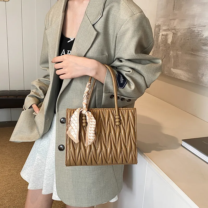 KARUISHA PU Shoulder Bag Crossbody Bag Handbag Regular Women's Pink/Khaki/Brown/Green/White/Black-13