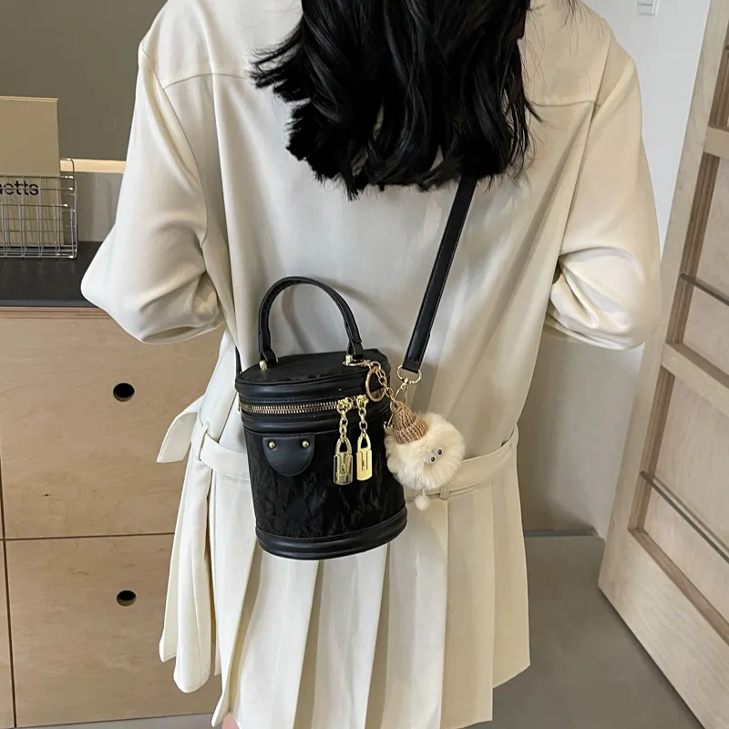 KARUISHA Pu Shoulder Bag Crossbody Bag Handbag Regular Women's Ecru/Pink/Black-8