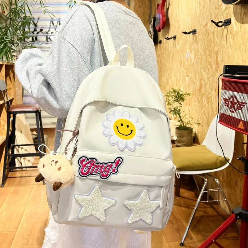 KARUISHA Composite Cloth Backpack Regular Women's Multicolor-10