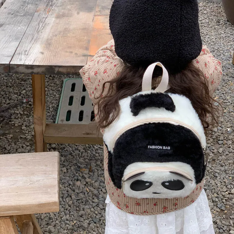 KARUISHA Plush Backpack Kids' Multicolor-8