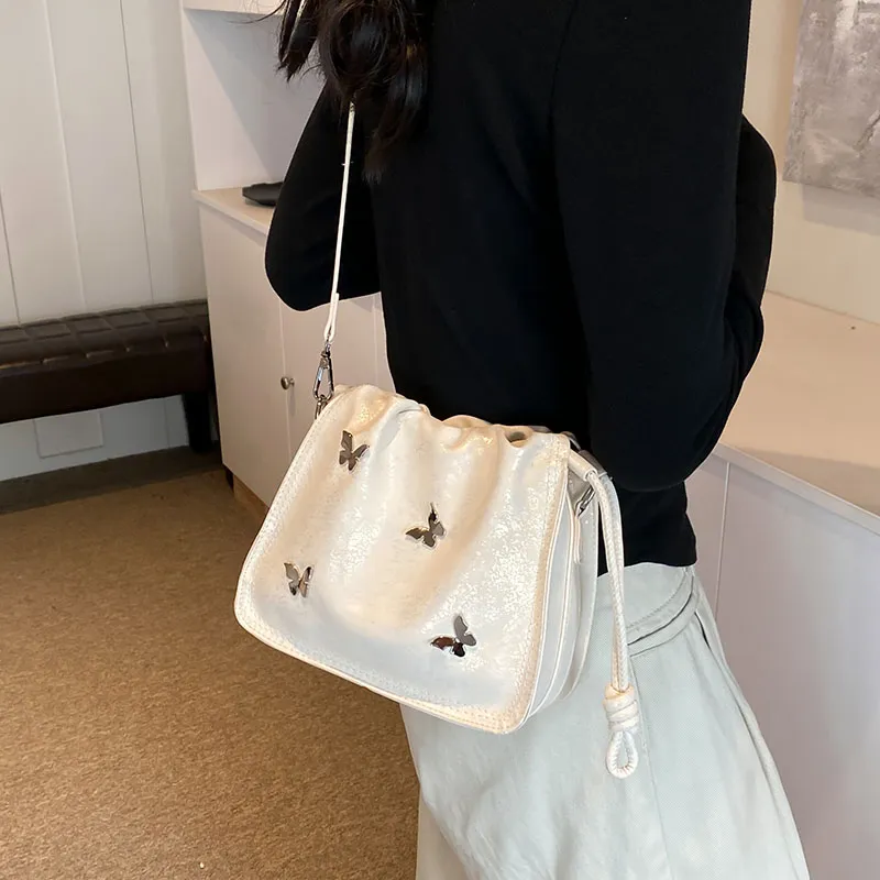 KARUISHA PU Crossbody Bag Shoulder Bag Women's White/Silver/Green/Black-2