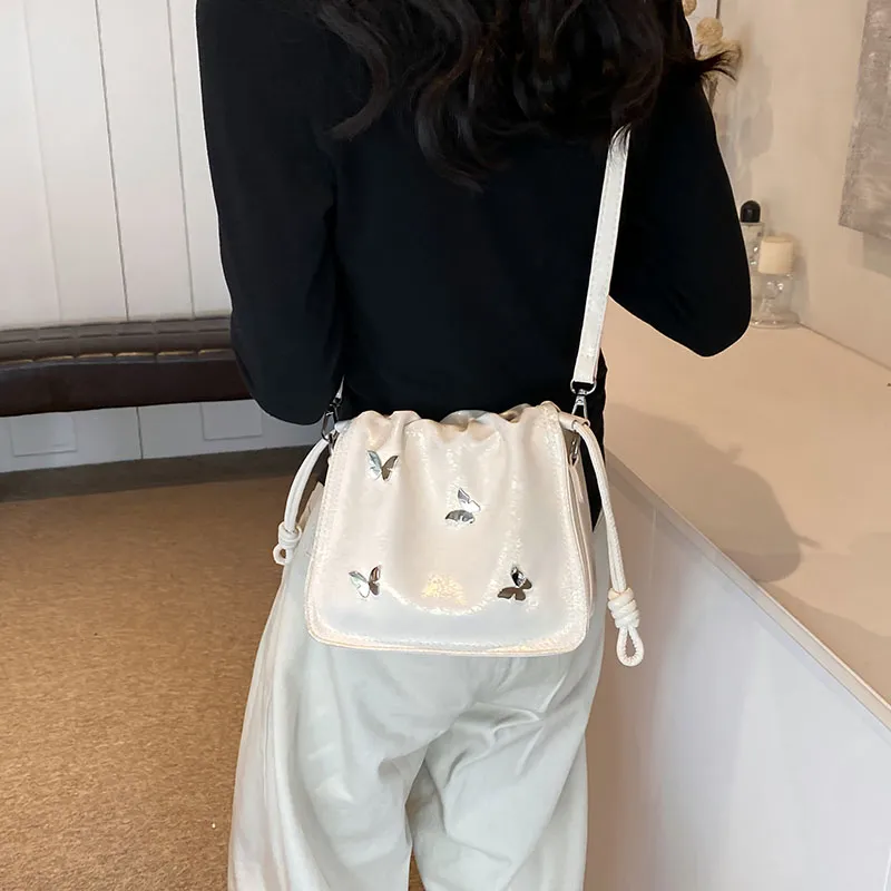 KARUISHA PU Crossbody Bag Shoulder Bag Women's White/Silver/Green/Black-1