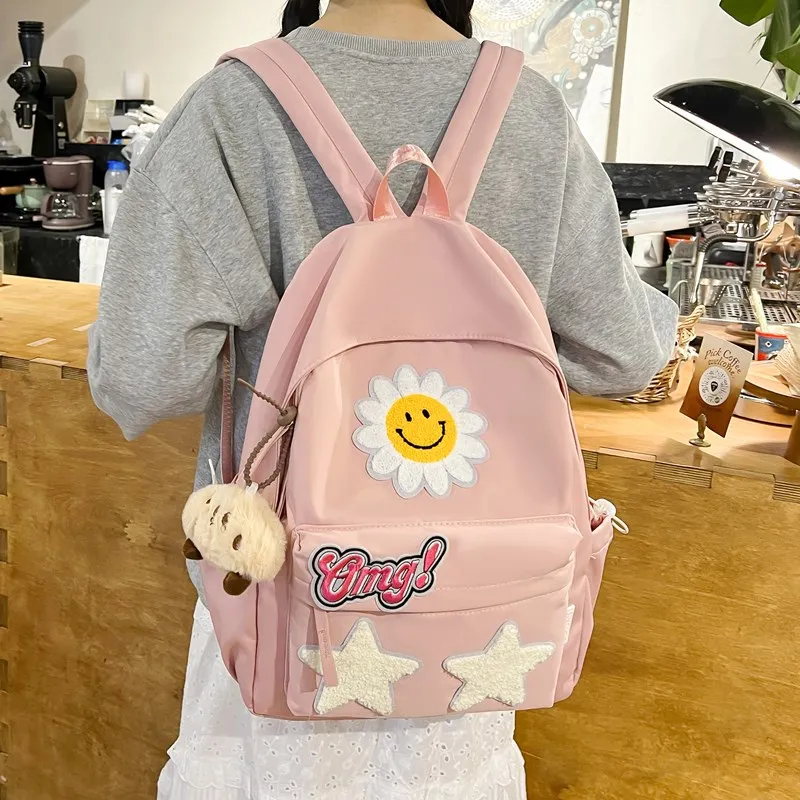 KARUISHA Composite Cloth Backpack Regular Women's Multicolor-5