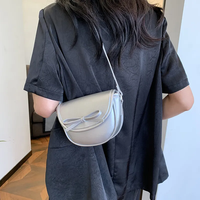 KARUISHA PU Crossbody Bag Shoulder Bag Women's White/Pink/Silver/Black-8