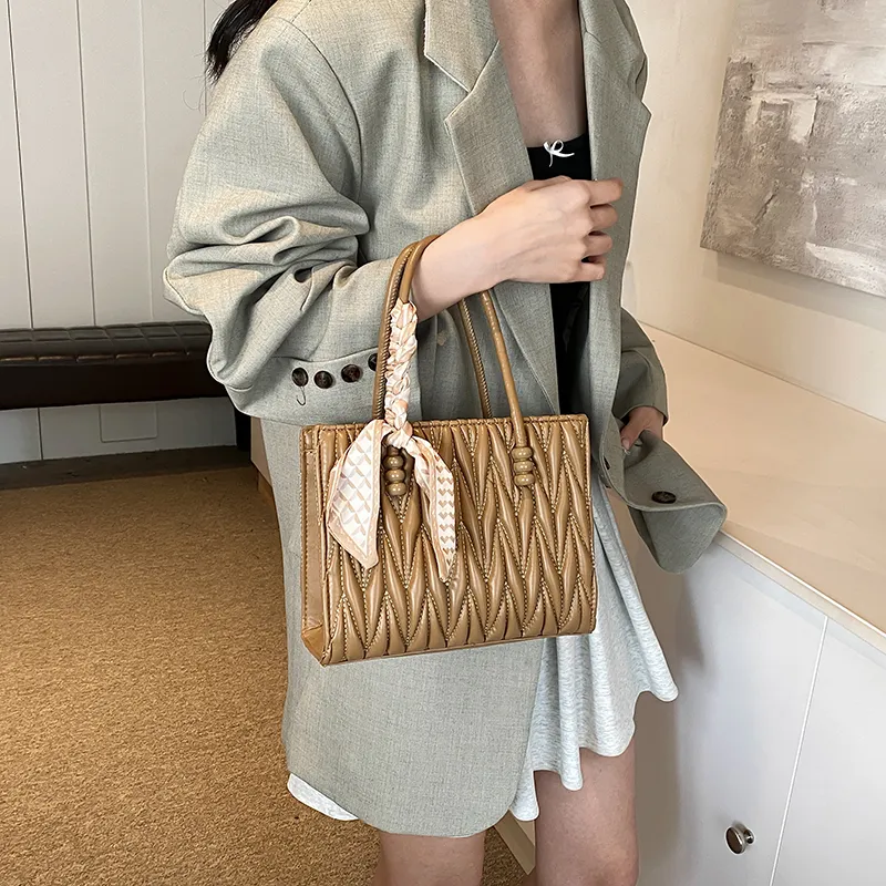 KARUISHA PU Shoulder Bag Crossbody Bag Handbag Regular Women's Pink/Khaki/Brown/Green/White/Black-14