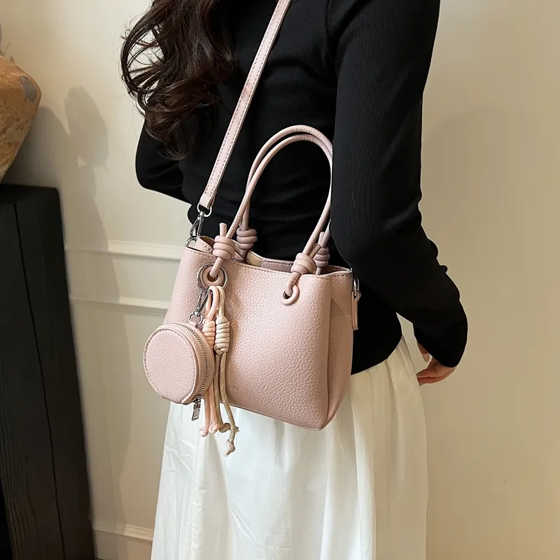 KARUISHA PU Handbag Women's White/Light Blue/Pink/Black-10