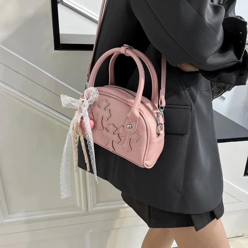 KARUISHA PU Shoulder Bag, Crossbody Bag, Handbag Women's White/Khaki/Pink/Blue/Black-11