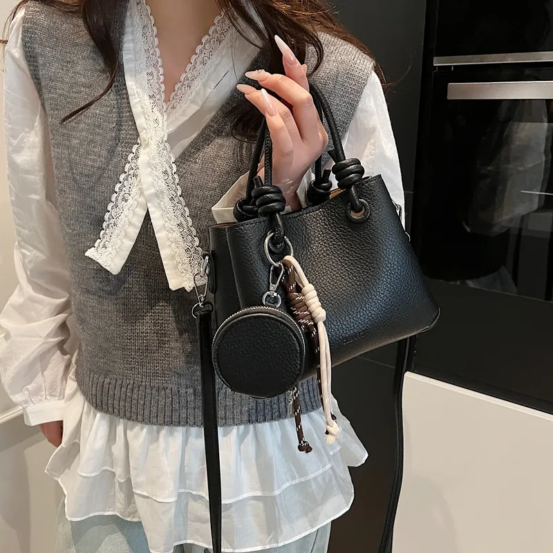 KARUISHA PU Handbag Women's White/Light Blue/Pink/Black-14